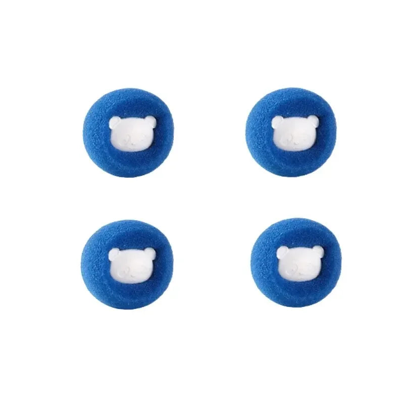 Reusable Pet Hair Remover Laundry Balls Sponge Cleaning Balls Washing Machine Lint Catcher For Cat Dog Fur Household Filter