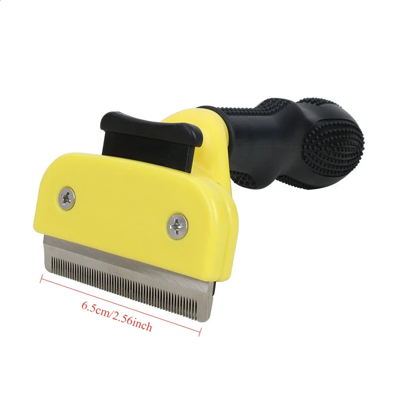 Style Pet Hair Remover Dog Cat Grooming Brush, Deshedding Comb for Puppy Shedding, Fur Removal Clipper Tool for Long Short Hair
