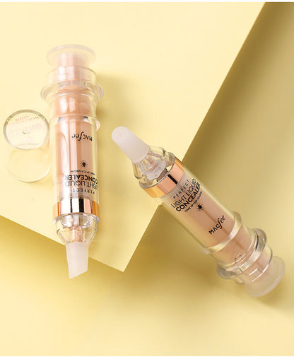 Flüssig-Concealer in Spritzenform – Abdeckende Foundation für makellosen Teint