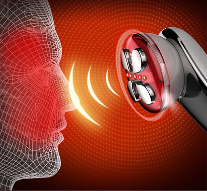 Elektrisches Vibrations-Schönheitsgerät Gesichtsmassage Straffe Haut