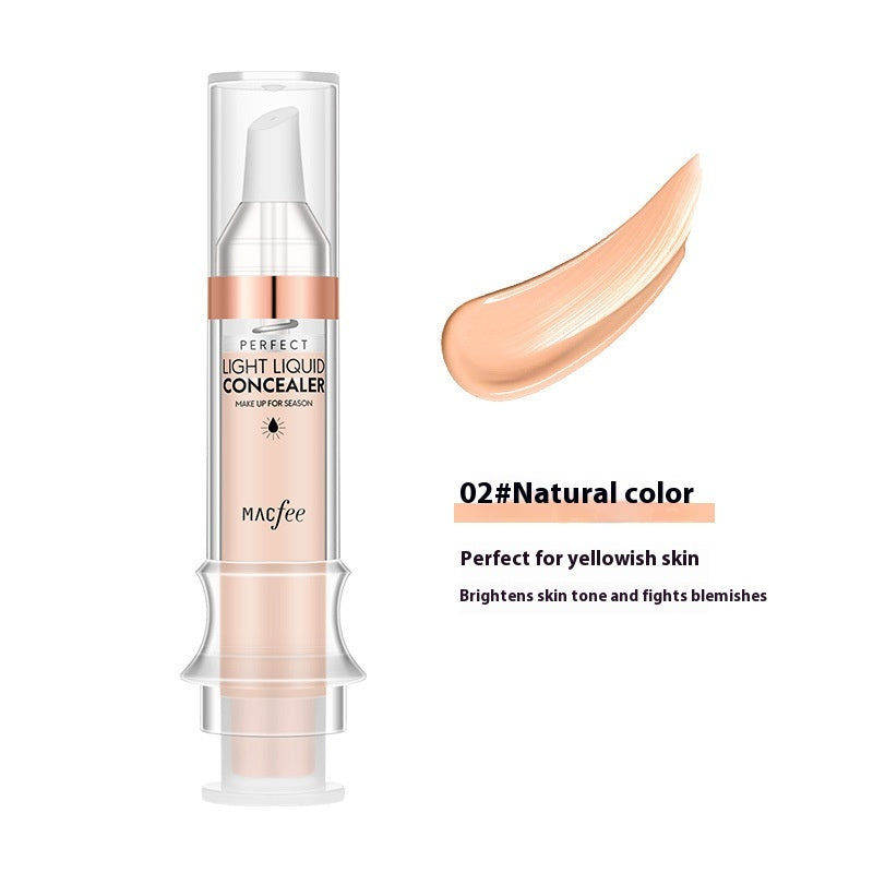 Flüssig-Concealer in Spritzenform – Abdeckende Foundation für makellosen Teint