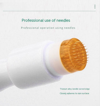 Dermaroller DRS40 – Micro Needle Gesichtspflege Gerät mit Titannadeln