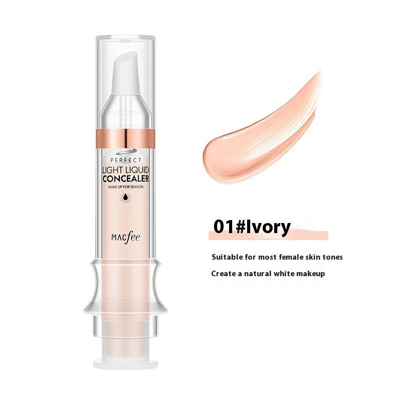 Flüssig-Concealer in Spritzenform – Abdeckende Foundation für makellosen Teint