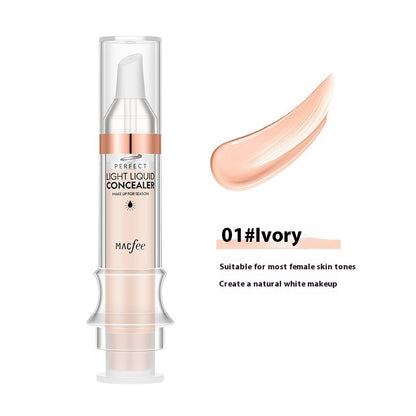 Flüssig-Concealer in Spritzenform – Abdeckende Foundation für makellosen Teint