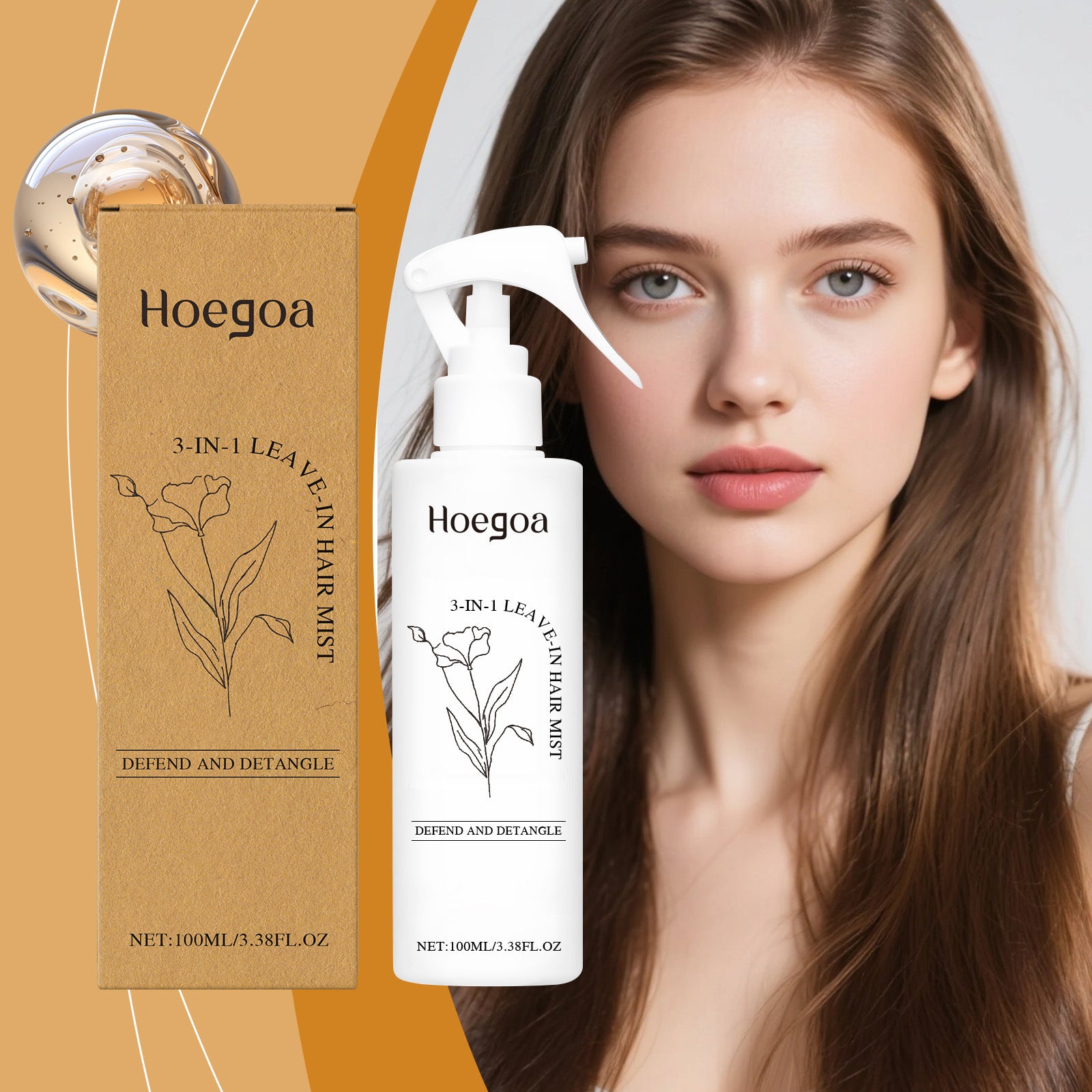 Trockenshampoo Haarspray – Nährende Pflanzenpflege für frisches &amp; voluminöses Haar