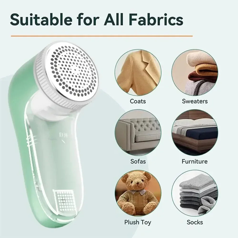 Portable Electric Lint and Pet Hair Remover for Clothes