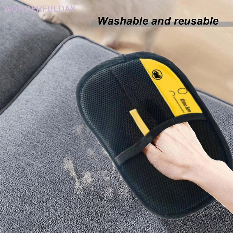 New Pet Hair Remover Electrostatic Gloves, 2025 New Pet Hair Removal Glove For Cats &amp; Dogs