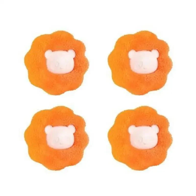 Reusable Pet Hair Remover Laundry Balls Sponge Cleaning Balls Washing Machine Lint Catcher For Cat Dog Fur Household Filter