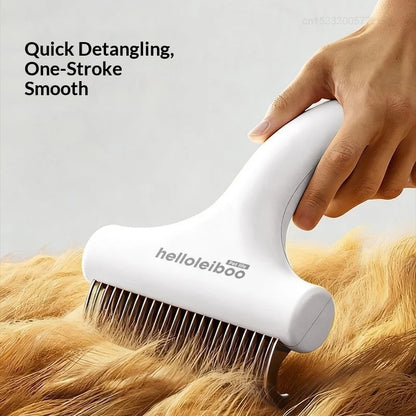 Pet Dog Brush Cat Comb Self Cleaning Pet Hair Remover Brush for Dogs Cats Grooming Tools Pets Dematting Comb Pet Massage Tools