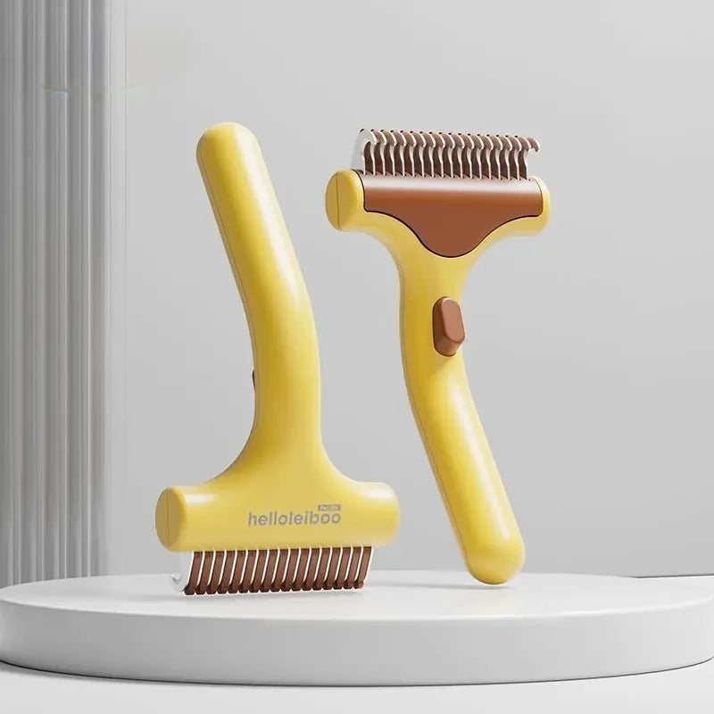 Pet Dog Brush Cat Comb Self Cleaning Pet Hair Remover Brush for Dogs Cats Grooming Tools Pets Dematting Comb Pet Massage Tools