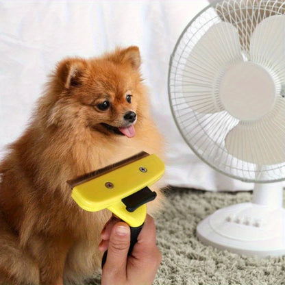 Style Pet Hair Remover Dog Cat Grooming Brush, Deshedding Comb for Puppy Shedding, Fur Removal Clipper Tool for Long Short Hair