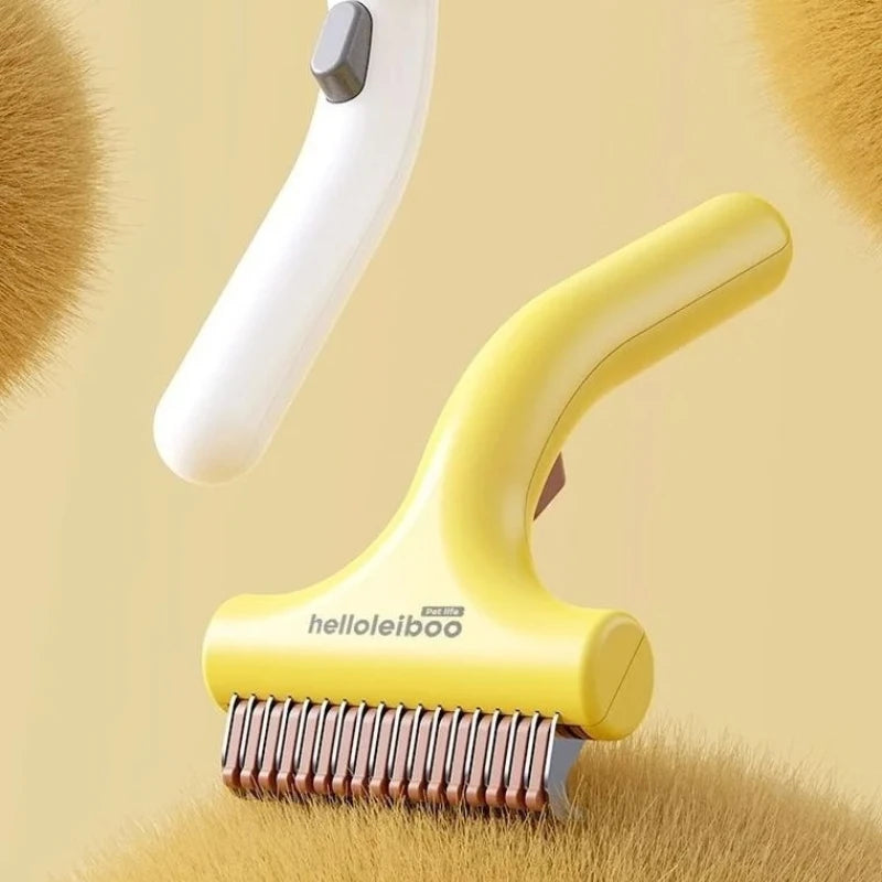 Pet Dog Brush Cat Comb Self Cleaning Pet Hair Remover Brush for Dogs Cats Grooming Tools Pets Dematting Comb Pet Massage Tools