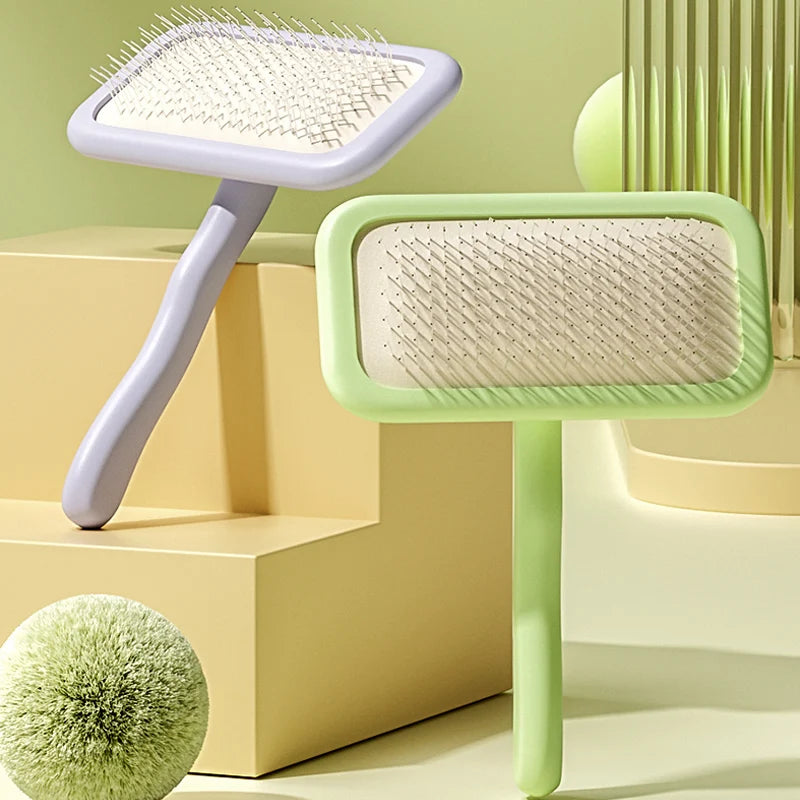 Stainless Steel Pet Grooming Brush for Dogs and Cats