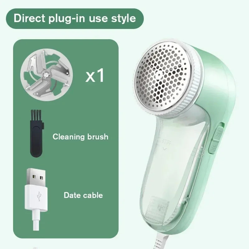 Electric Lint Remover for Clothes,Portable Pet Hair Remover,Efficient Cat Dog Hair Cleaning Brush Roller forClothing and HomeUse