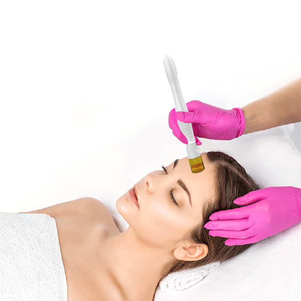 Dermaroller DRS40 – Micro Needle Gesichtspflege Gerät mit Titannadeln